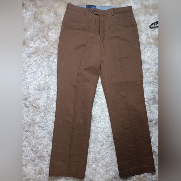 Daniel Cremieux Brown Chinos Classic Business Casual - Picture 1 of 9